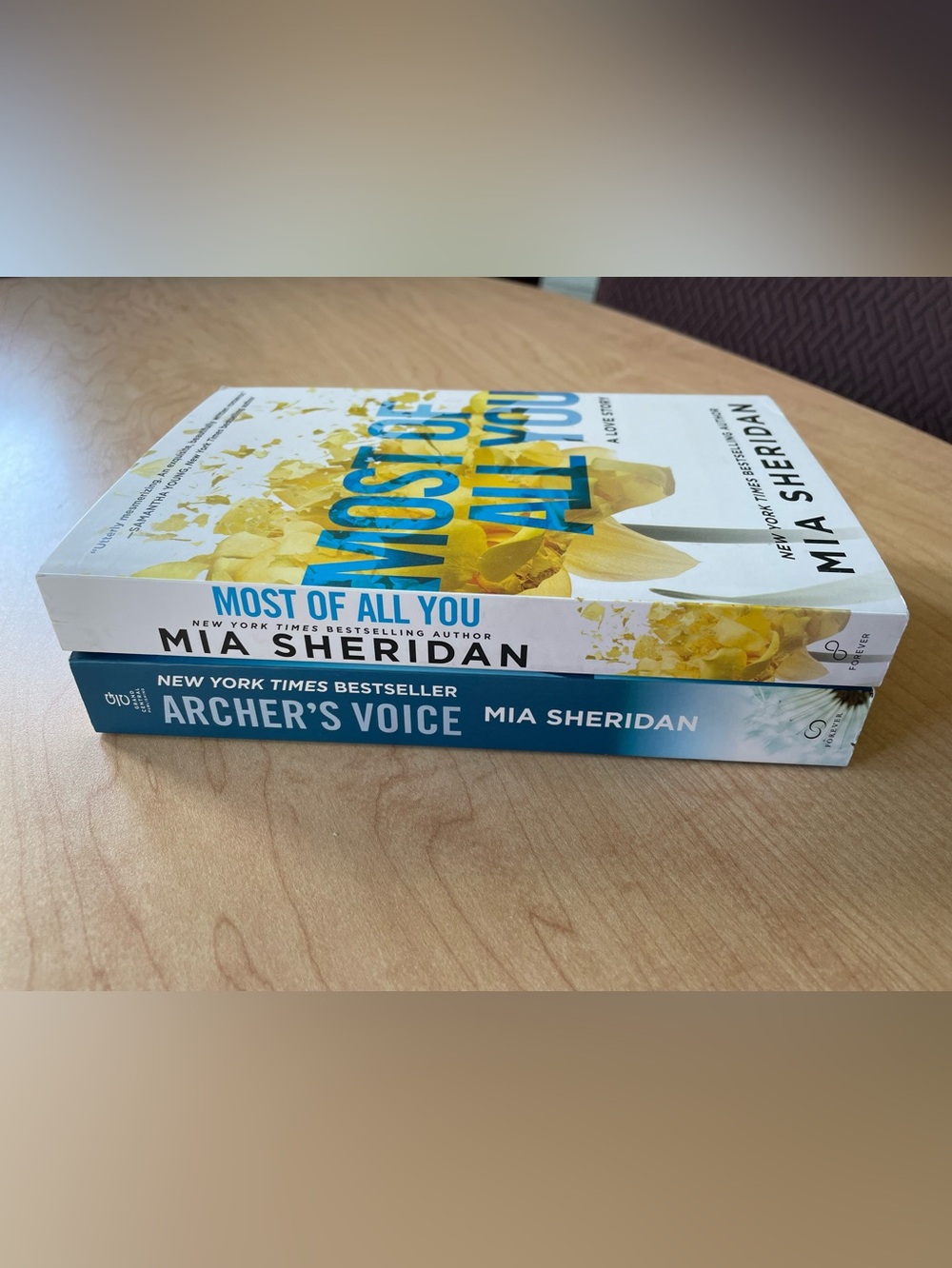 Mia Sheridan Book Bundle - Archer's Voice & Most of All You